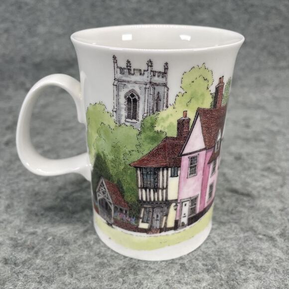 Dunoon "Village Greens" by Sue Scullard Made in England Coffee Tea Mug Cup Cat - Picture 3 of 6